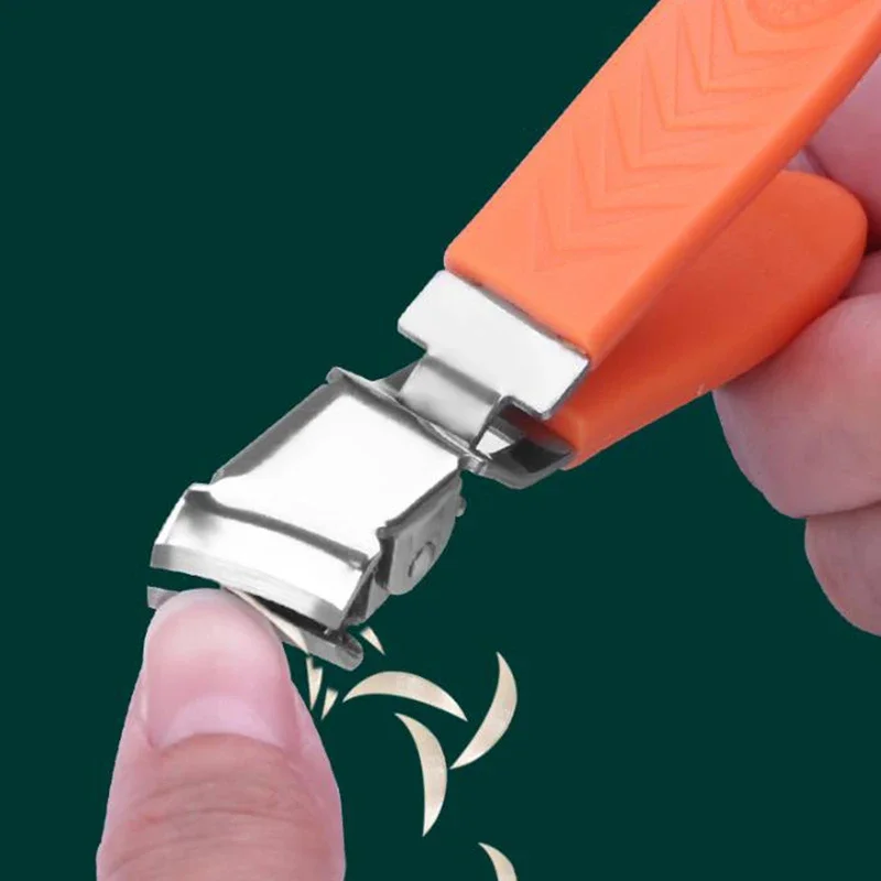 Obcinacz do paznokci skośne ostrze obcinacz do paznokci wrastające obcinacze do grubych paznokci u stóp przyrząd do usuwania paznokci ze stali nierdzewnej obcinacz do paznokci