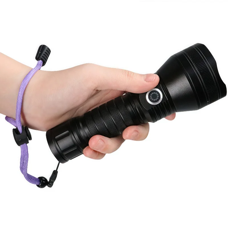 TOPCOM 51LED UV Flashlight Rechargeable 51 LED Black Light Pet Urine Detector Dry Stains Bed Bug Resin Curing Scorpions Finders