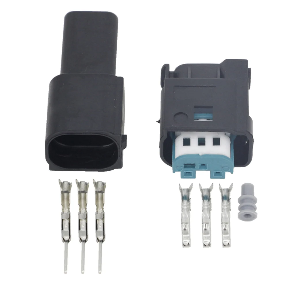 5 Sets VH3.96 3 Pin 0.6mm Connectors Wiring Terminals A Set of:Clamping+Plug+Terminals DJ7031-0.6-11/21 3P