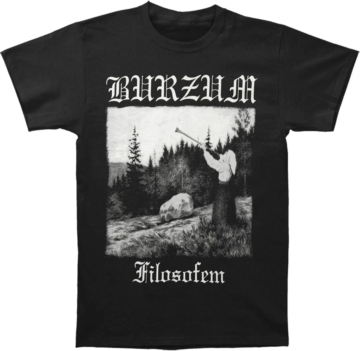 Burzum Men's Filosofem T-Shirt Black | Officially Licensed Merchandise