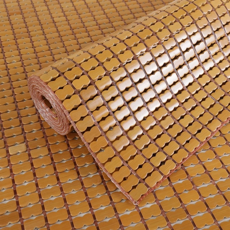 Large Truck Bamboo Mat Cooling Bedding  Cushion Driver's  Pad Bamboo Blocks Summer Nap Mat Truck Bedding