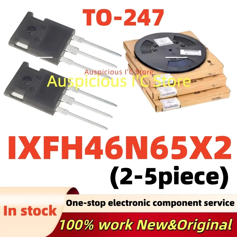 (2-5pcs) IXFH46N65X2 IXFH 46N65X2 TO-247 100%NEW