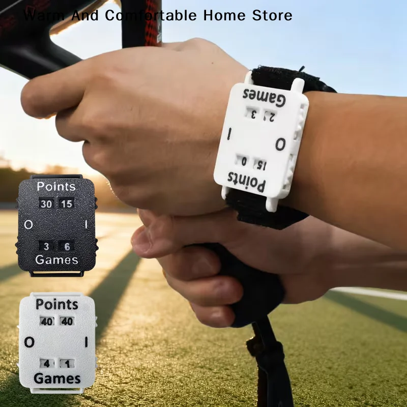 

Portable Cricket/Tennis/Padel Scorer Mini Wristband Instant Score Tracker No Memory Loss Suitable For Coaches, Referees, Players