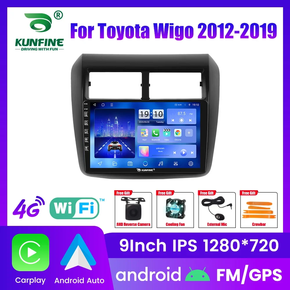

Автомагнитола Android для Toyota Wigo 2012-2019, 2DIN, 8-ядерный процессор, GPS-навигация, IPS-экран, поддержка CarPlay и Android Auto