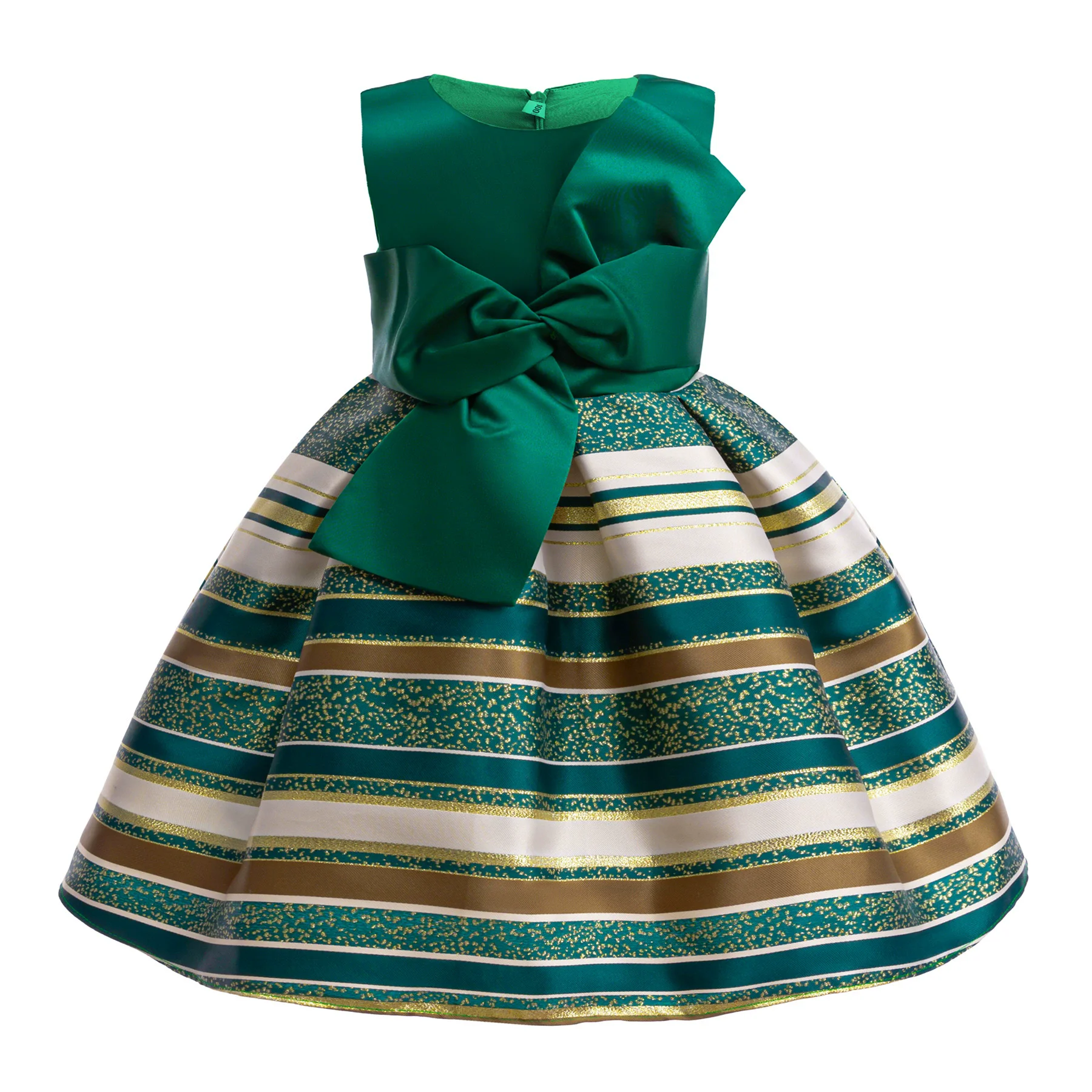 Fashion New Girls Dresses for Party and Wedding Sleeveless Kids Girls Party Dress Summer Children Bridesmaid Dresses 2-10 Years