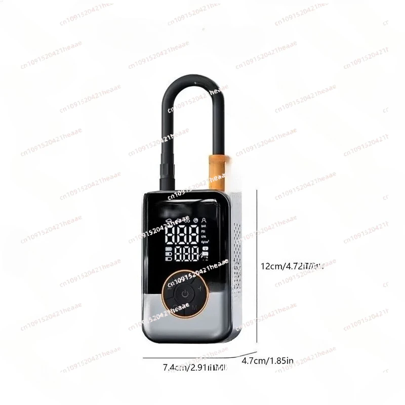 Suitable for  Portable  Tire Air Compressor Cordless Inflator Digital Tire Pressure Monitor