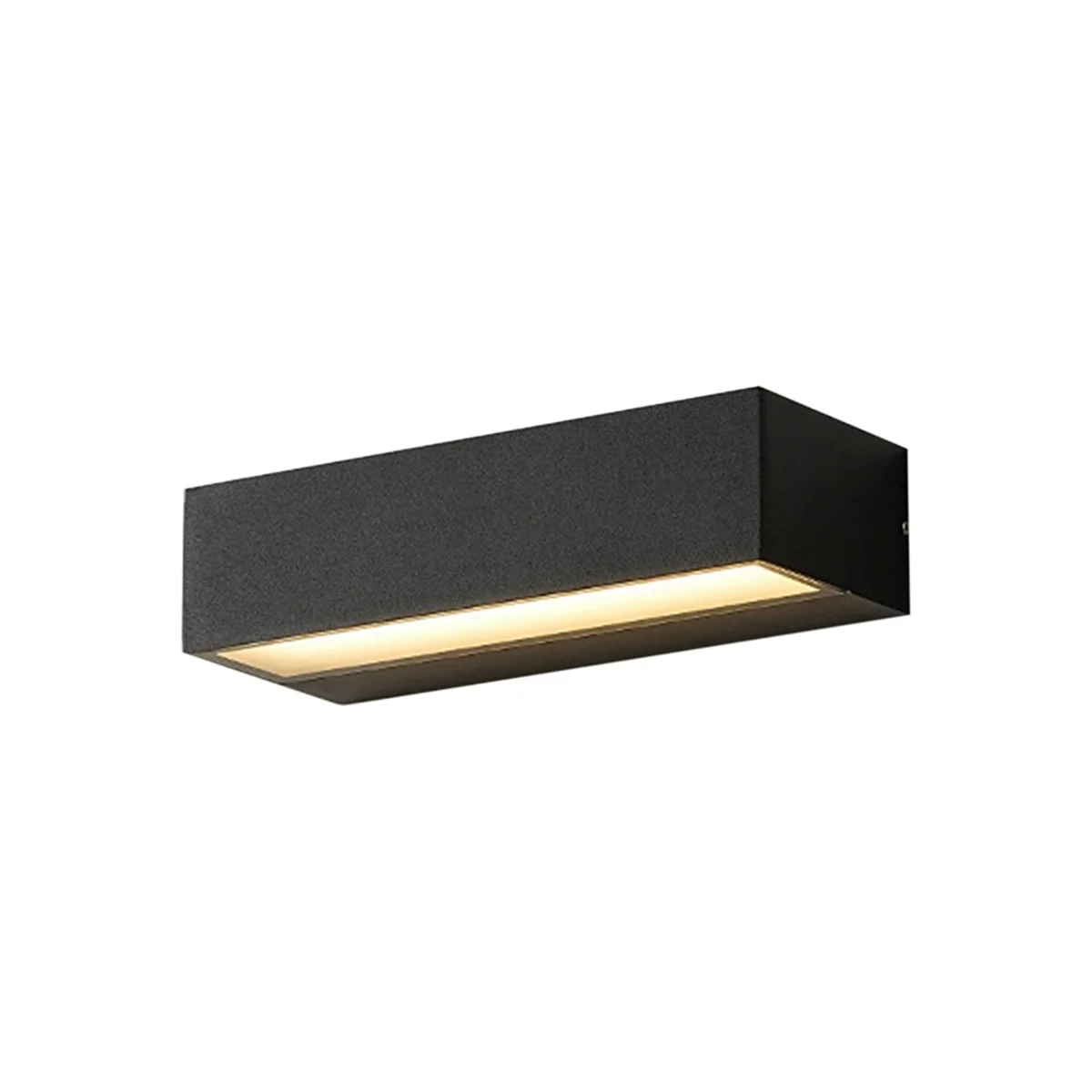 

ABMO Outdoor Waterproof Strip Wall Lamp Garden Porch Wall Lamp Exterior Wall Lighting Advertising Sign Bedside Wall Lamp,A