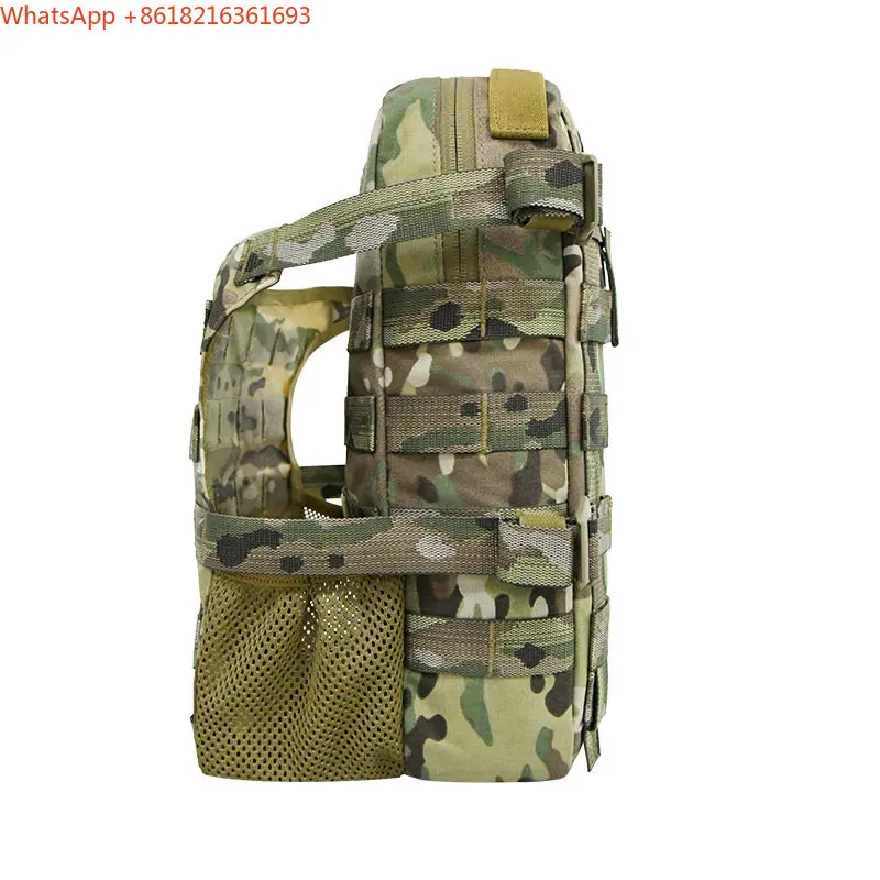Limited Offer Tactical Vest Extended Backplane Bag, Tactical Water Bag Bag, Water Bag Inner Tank Foldable Helmet Cover