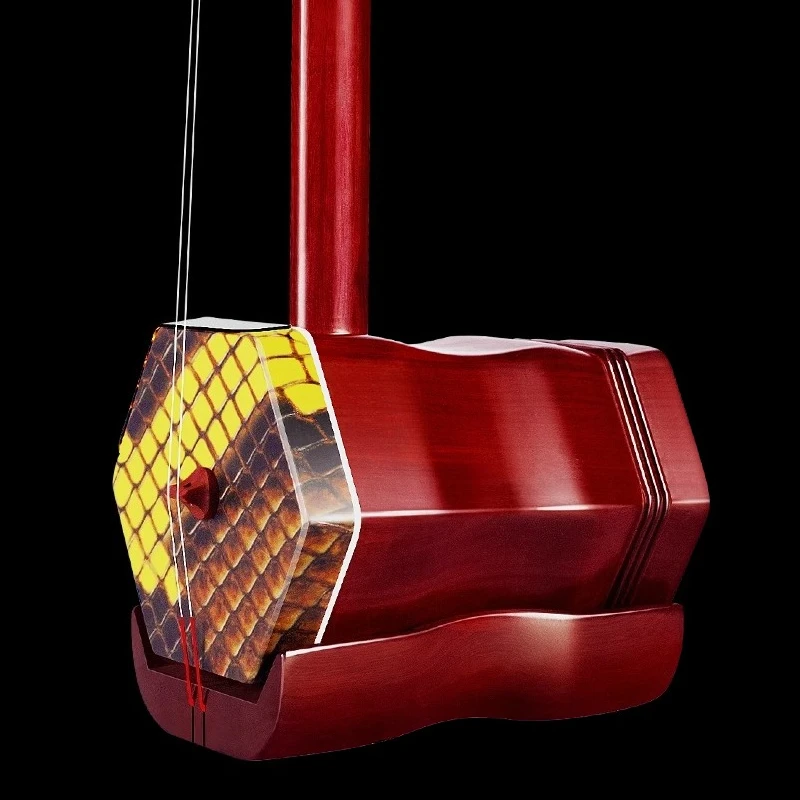

Erhu instrument adult performance professional dragon membrane erhu Suzhou erhu