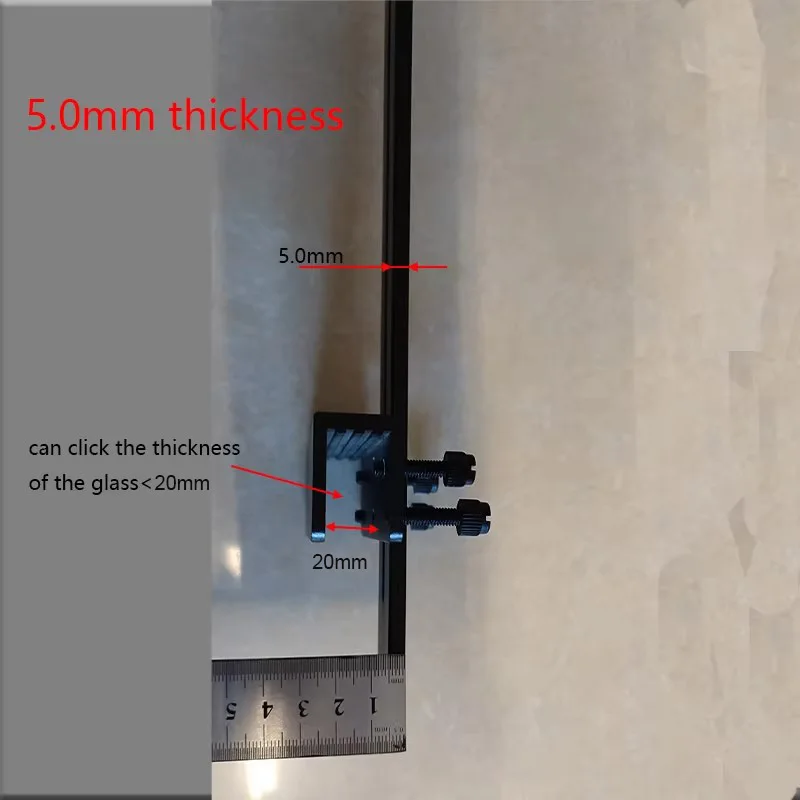 2,8 "5,0mm aquarium licht halter Aluminium Legierung Rost-proof Aquarium Lampe Halter Licht Halterung Aquarium Kronleuchter hängen Rack – Detail 11