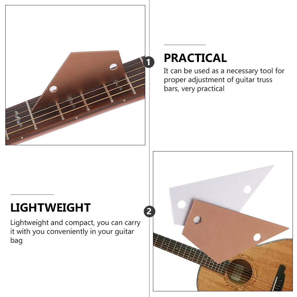 

Fingerboard Wire Measuring Ruler Musical Instrument Tool Professional Guitar Device Supplies
