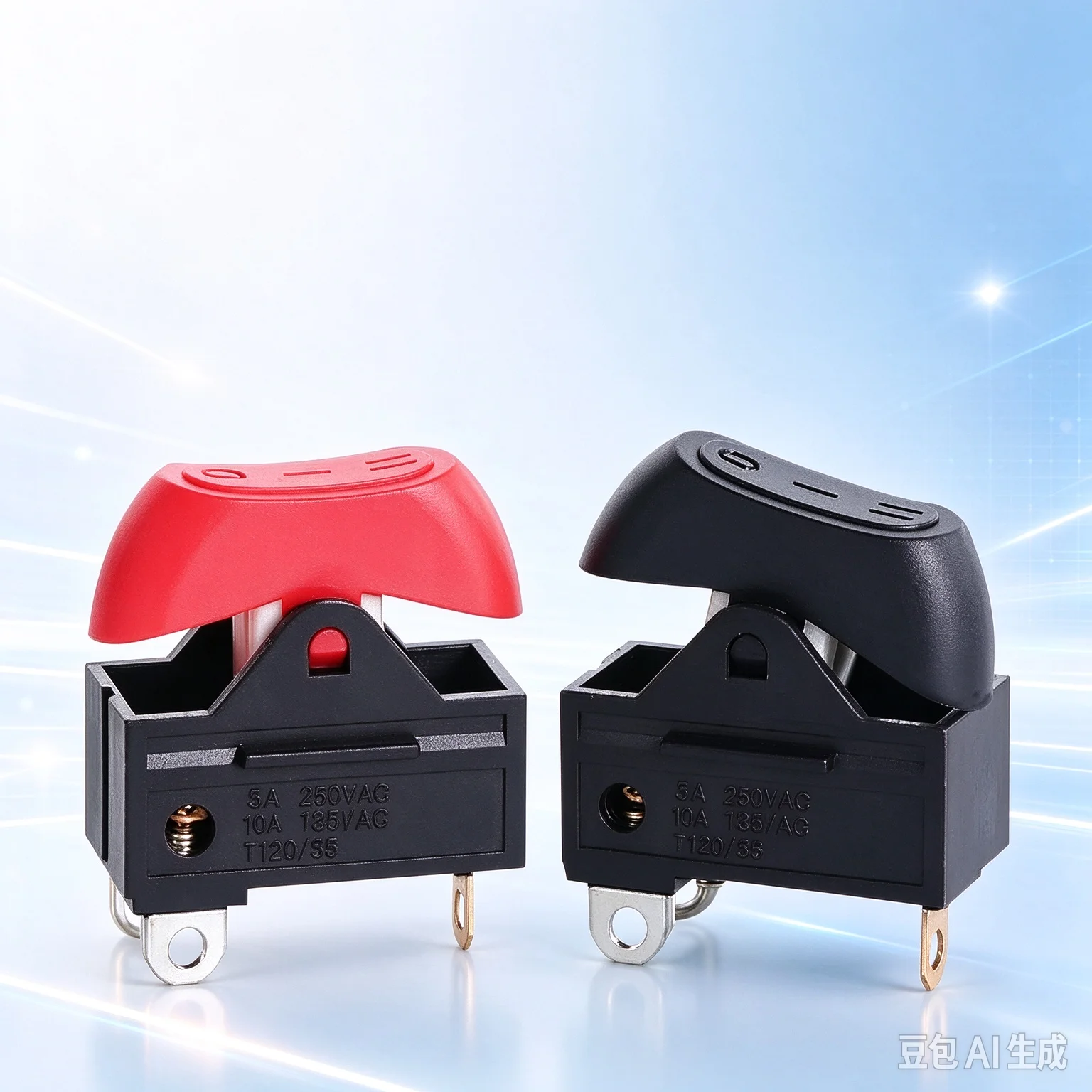 Parts for 10PCS RK2-33 3-Speed High Power Hair Dryer Toggle Power Switch