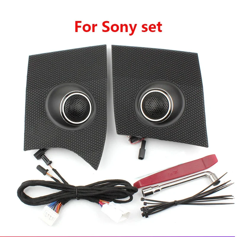 For Toyota Corolla 2019-2024 LHD Car Interior Front Dashboard High-pitched Speaker Tweeter Audio Cover Cap Trim Panel Modified