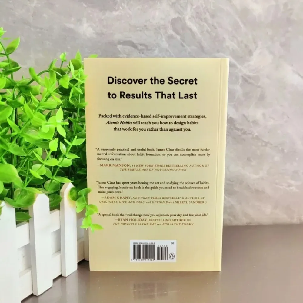 Atomic Habits Book Build Good Habits Break Bad Habits Self Improvement Psychology Personal Growth High Quality Easy Understand
