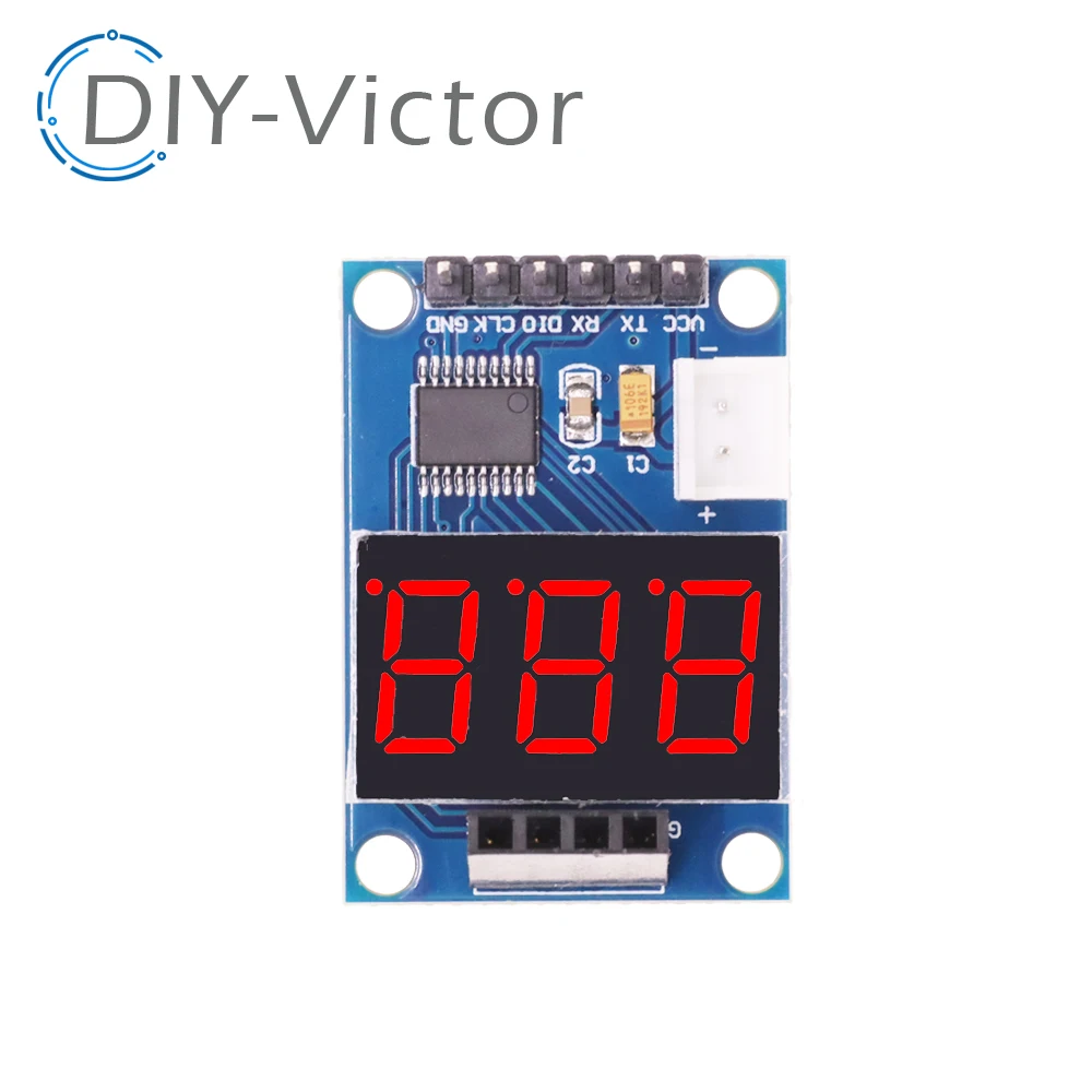 HC-SR04P Diymore/SR04 czujnik ultradźwiękowy HC-SR04 pomiaru czujnik odległości moduł wyświetlacza LED dla robota Arduino