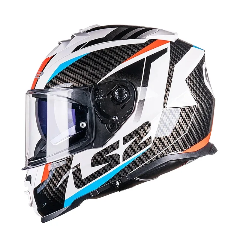 Airo Full Face Motorcycle Helmet Dual Visor KPA Anti-Fog Man Woman New Condition Foam Lining Box Motorcycle Helmets