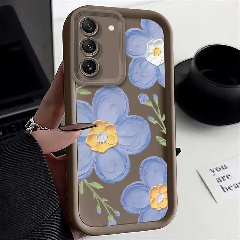 S22 Morning Dew Garden Sky Eye Ladder Phone Case For Samsung Galaxy S30 S24 S23 S23FE S22Plus S21PRO S21 S21Plus S21FE S20FE