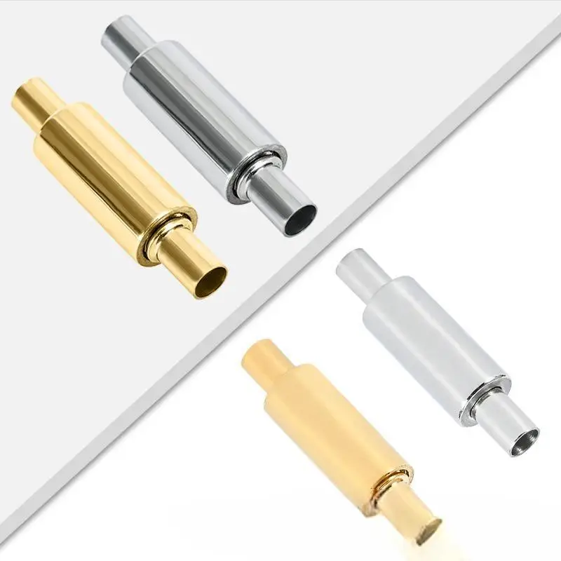 

20 шт., магнитная пряжка с винтом из нержавеющей стали, порт для подключения ювелирных изделий, модные аксессуары, оптовая продажа