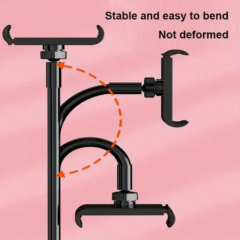 Universal Mobile Phone Holder Flexible Lazy Bracket Adjustable Cell Phone Clip 360 Degree Rotation Tablet Stand For iPad Tablet