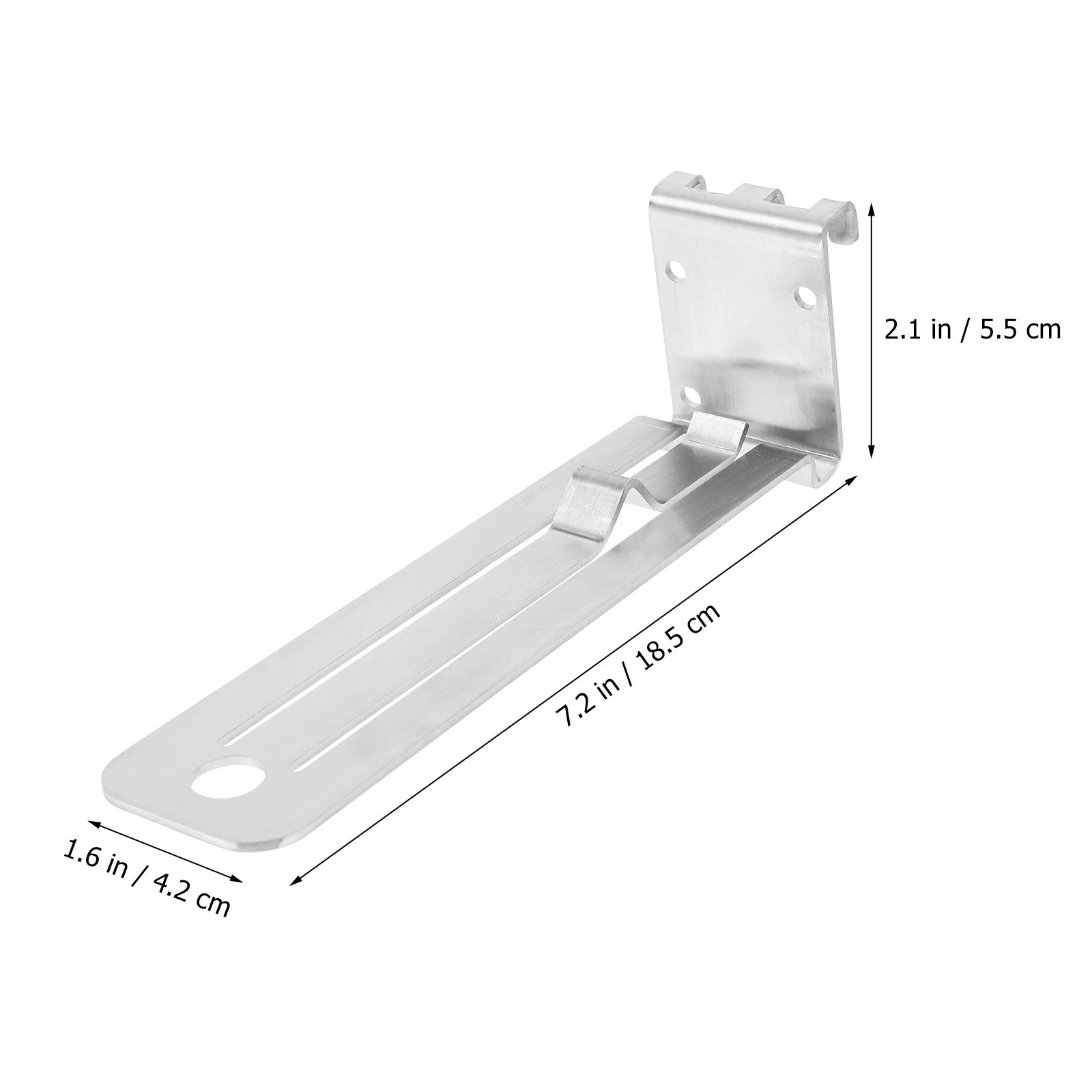 

2Pcs Siding Mounting Kit Solid Material Long Lasting Use Precise Clear Measurements Metal Siding Tools Professional