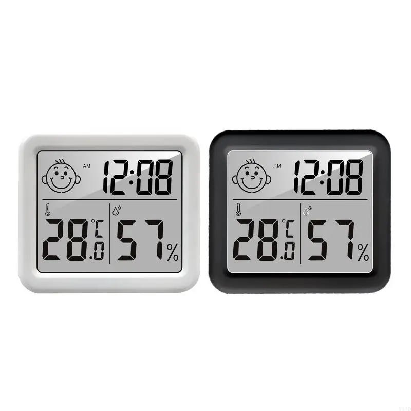 

Y1AD Digital Hygrometer Indoor Thermometer Room Thermometer & Humidity Gauge with Temperature Humidity ℃/℉ Function