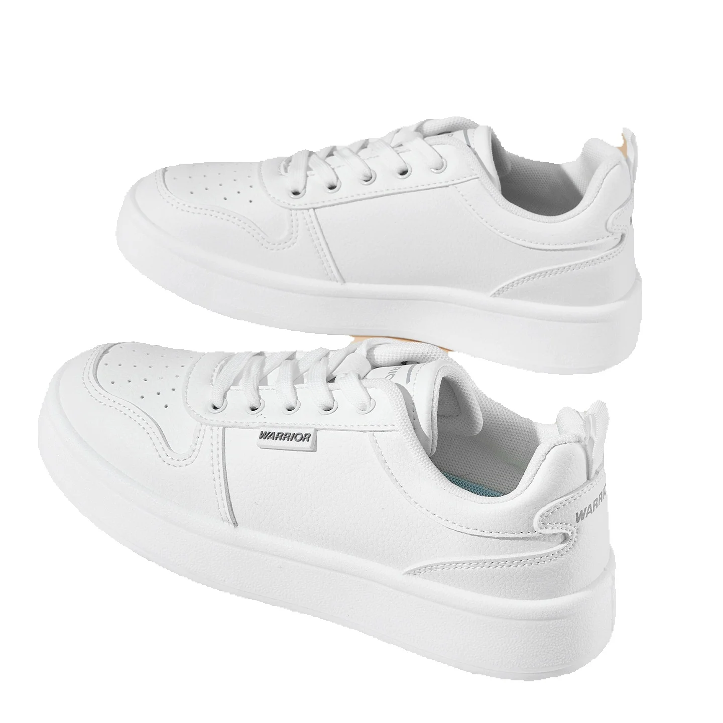 Pull-back Women's White Sneakers, 2026 New Popular Spring Casual Sports Shoes, Women's Low-top Sneakers_vogvips.com