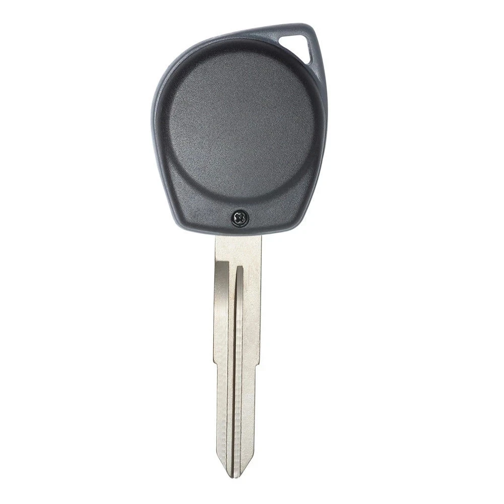 DIYKEY 2-przyciskowy zdalny kluczyk samochodowy do Suzuki Grand Vitara Swift Ignis SX4 Liana Alto z nieobciętymi ostrzami