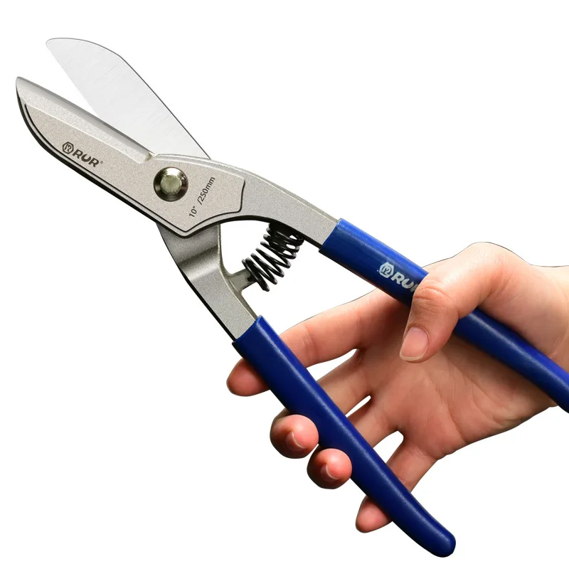 Metall Zinn Snip Schere Schere, 8/10/12 Zoll Heavy Duty Metall Aluminium Blechschneider Luftfahrt Schere Handwerkzeuge – Detail 1