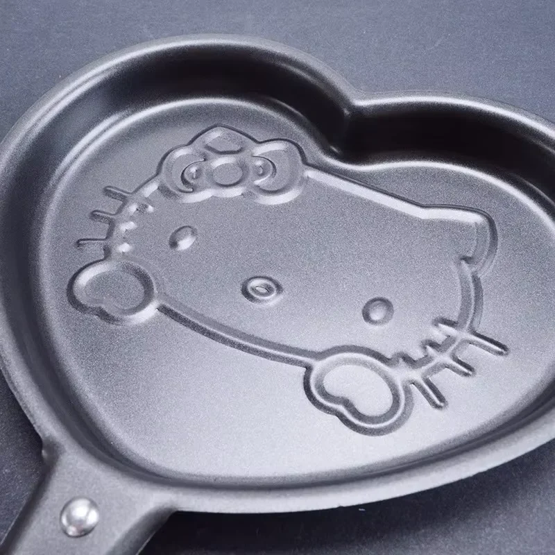 Kawaii Hello Kitty Mini Frying Pan Cartoon Mickey Children Breakfast Camping Non Stick Omelet Pan Home Outdoor Camping Gifts