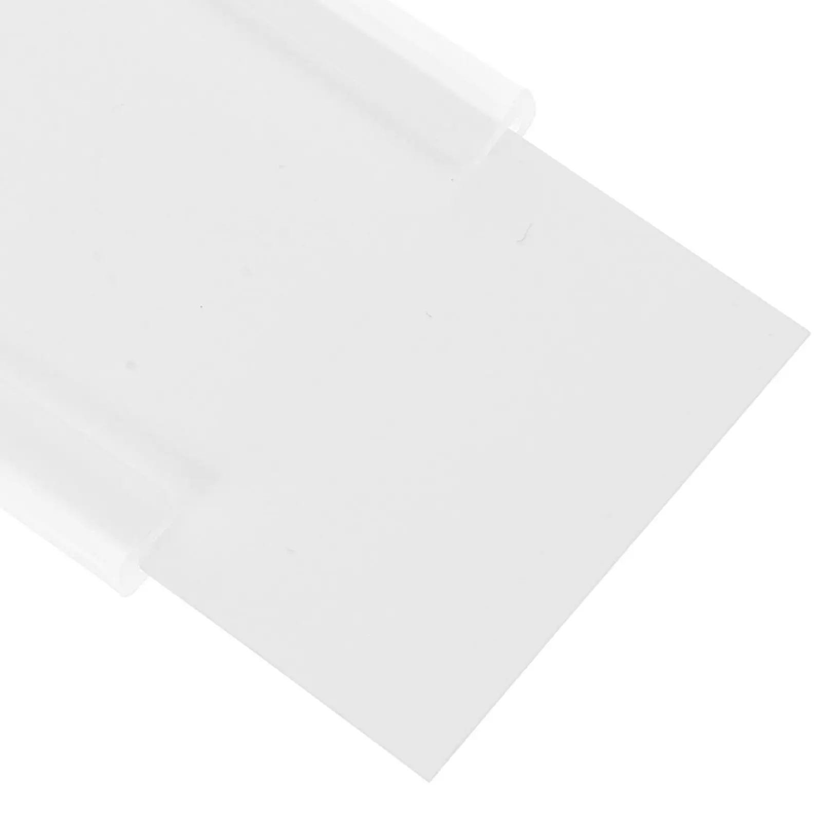20pcs Plastic Hanging Shelf Label Holders 51x35mm for Supermarket Retail Store Wire Rack Price Tag Hooks