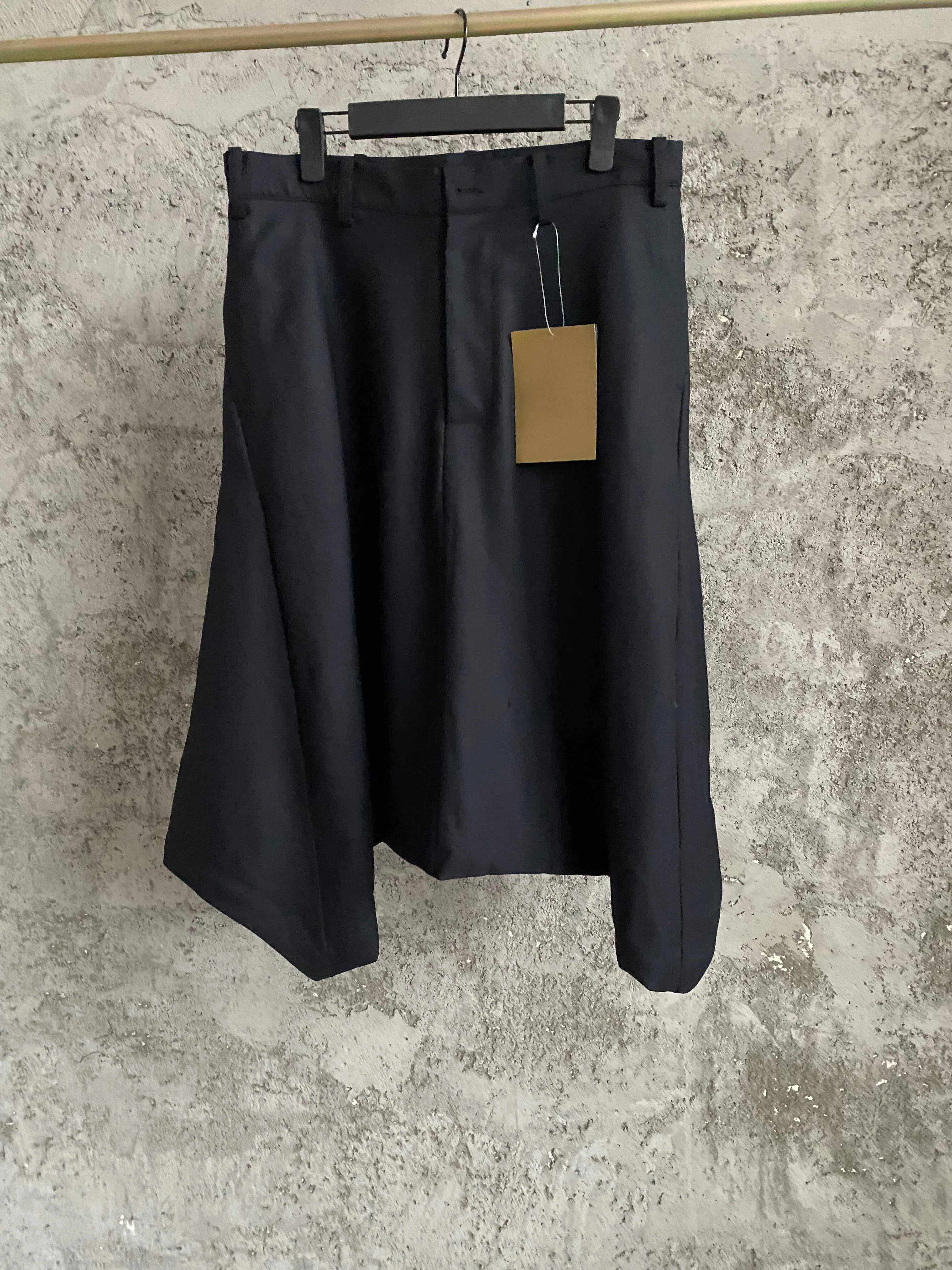

TOP-YAMAMOTO's original dark skinny pants, retro loose pleated Harem pants, drape, and trendy lantern pants