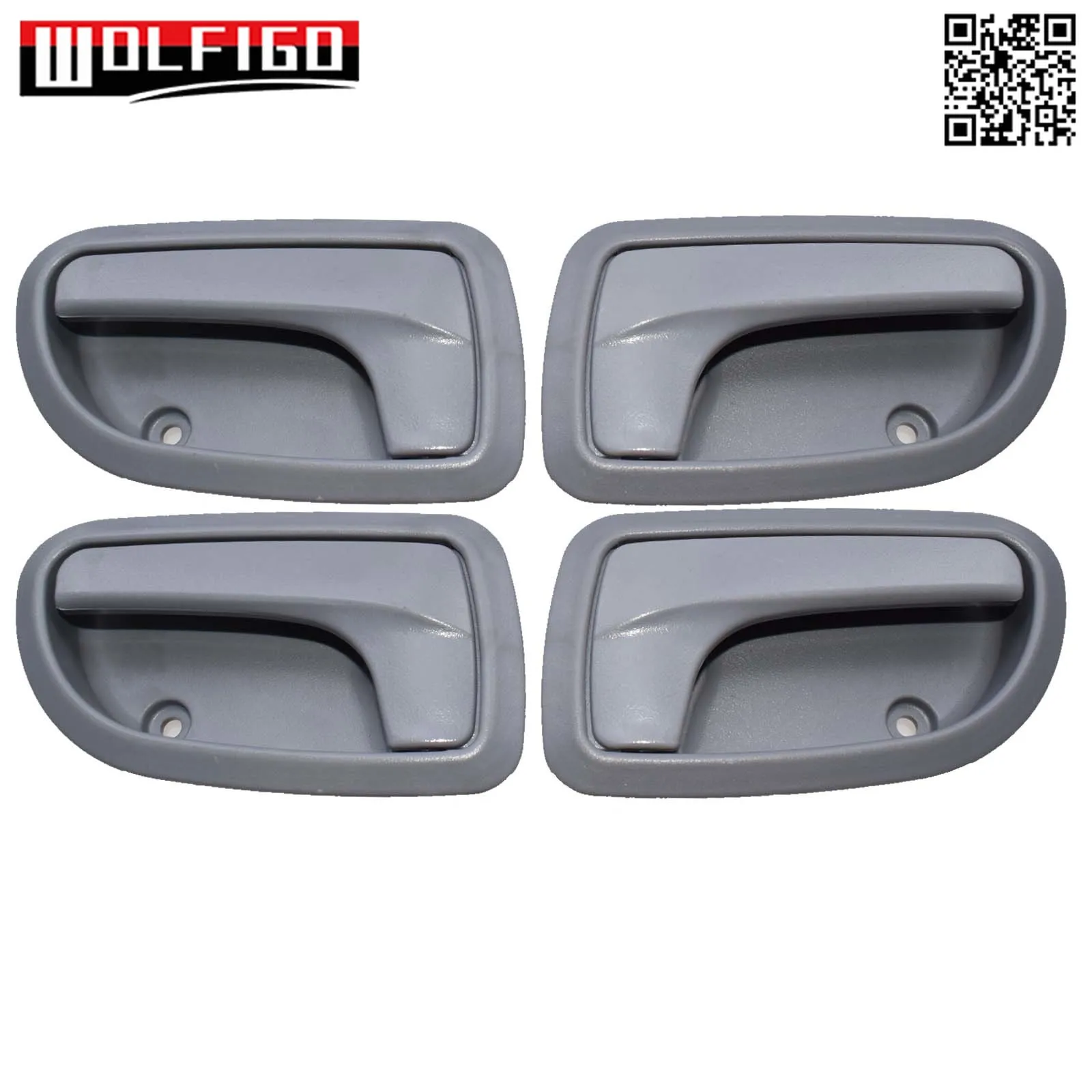 Левые и правые серые внутренние ручки дверей для Kia PICANTO Morning Euro Star Naza Suria 2004 2005 2006 2007 2008 2009 2010 2011