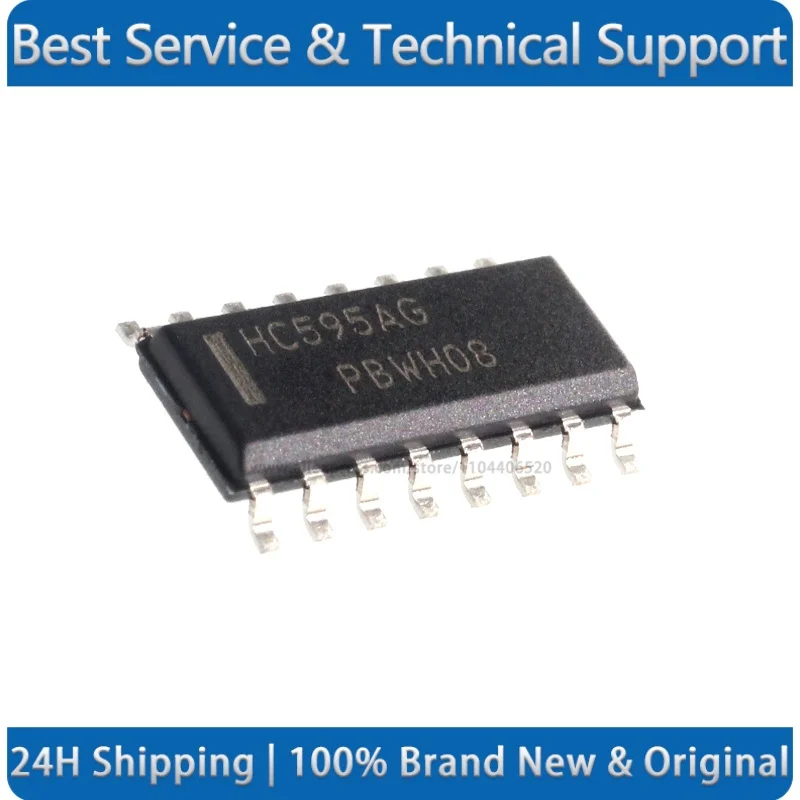 MC74HC595ADR2G HC595AG SOIC-16 Logic chip register New Original