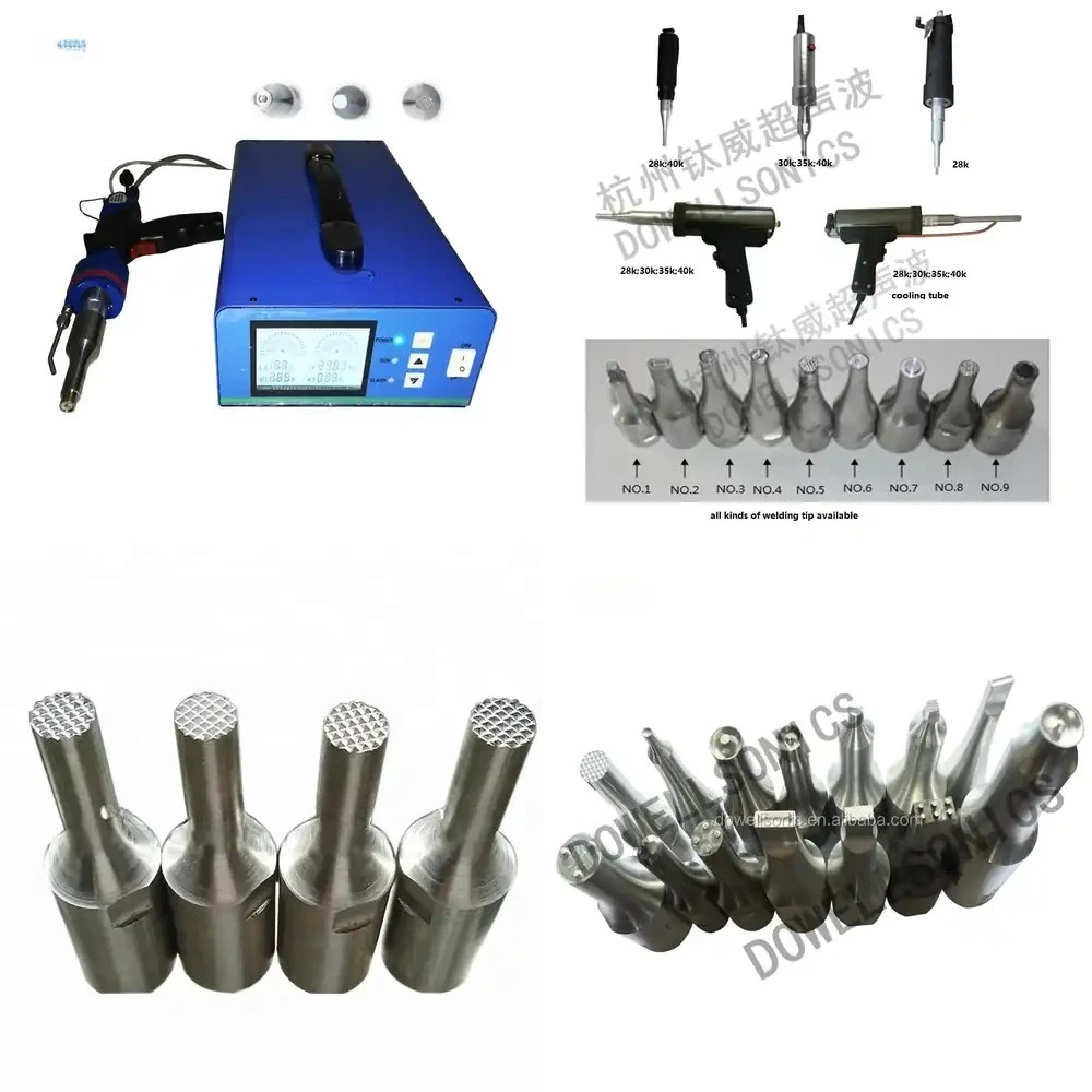 DW-WD28-700 DOWELLSONIC Portable Ultrasonic Plastic Spot Welder Riviting Machines for Car Industrial