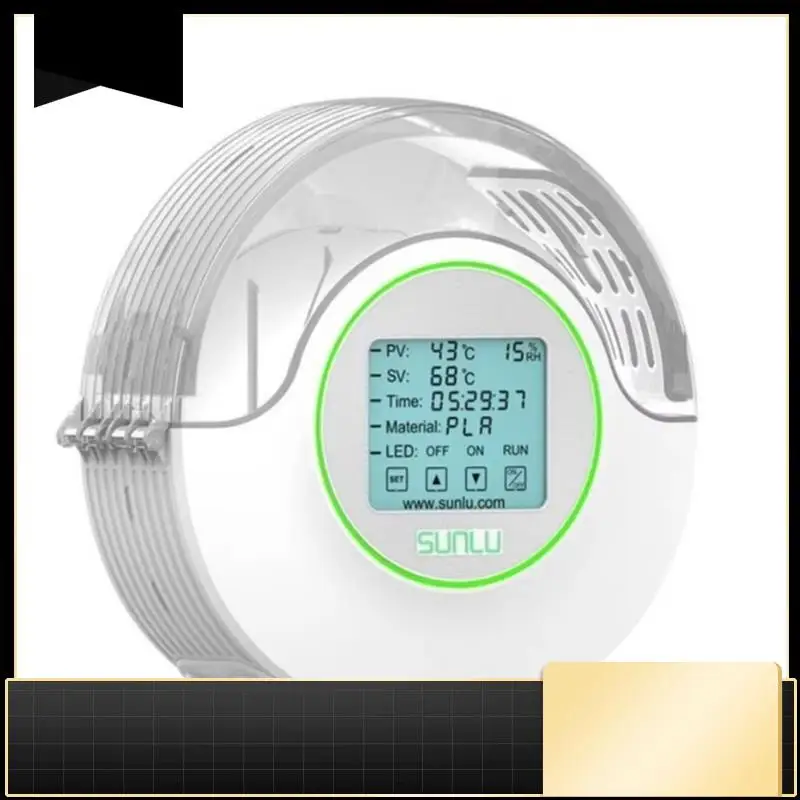 

N33R-SUNLU S2 3D Printer Filament Dryer Box With Humidity Display 4.6" LCD For PLA ABS PA PC 3D Printer Mate EU Plug