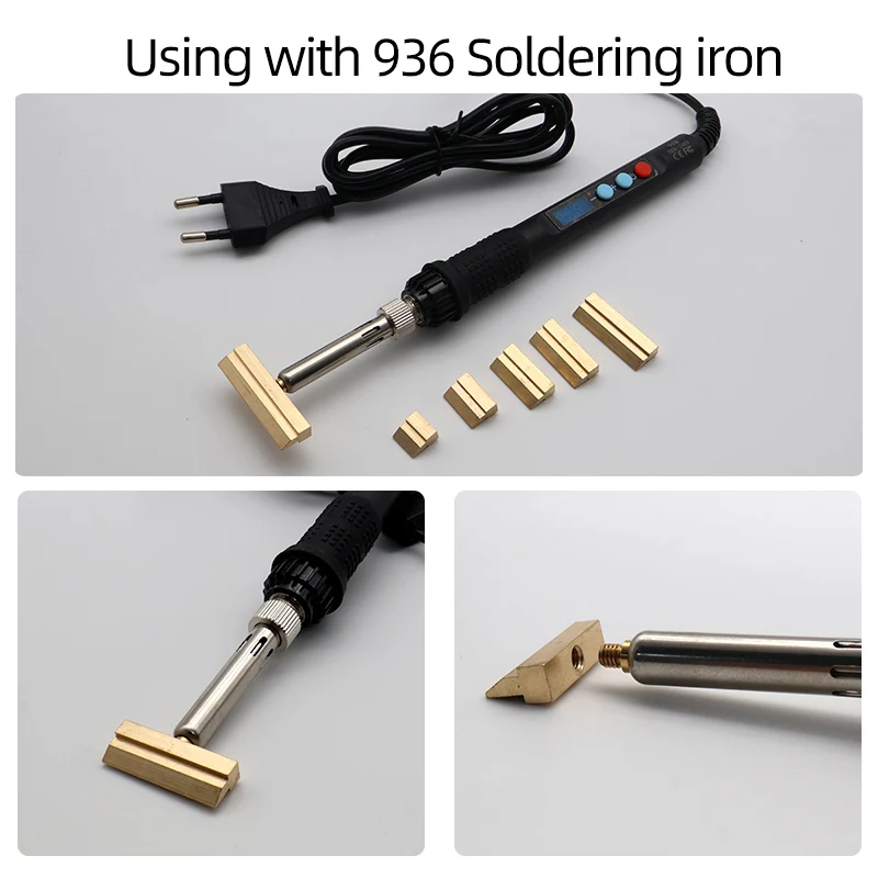 936-14 Series Tip Spatula Model 1401/1402/1403/1404/1405/1406 Rapid Heating Replacement 936 Soldering Iron Welding Tools view 5