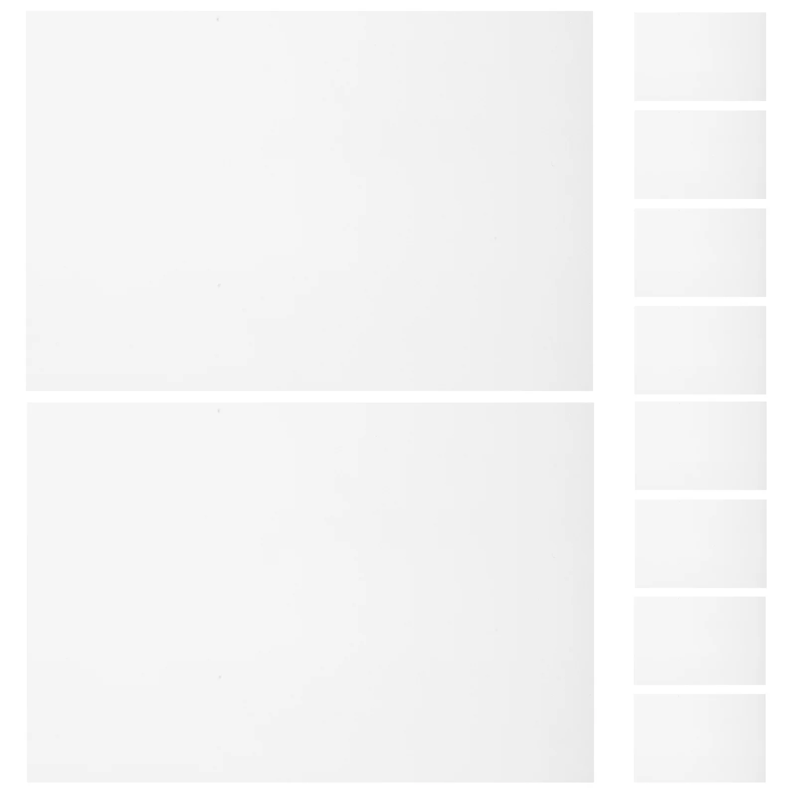 

10pcs Heat Shrink Plastic Sheets Blank Shrink Art Film For Crafts Diy Making Sturdy Smooth Creative Handicraft Sheets Easy