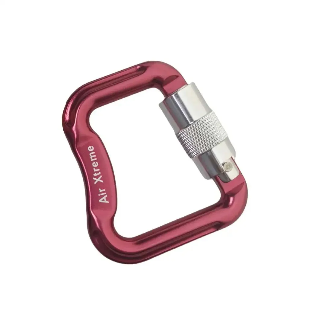 Alloy Paragliding Paraglider Carabiner Paragliding Rectangular Reserve Parachute Links Carabiners Twist Auto Locking Hook
