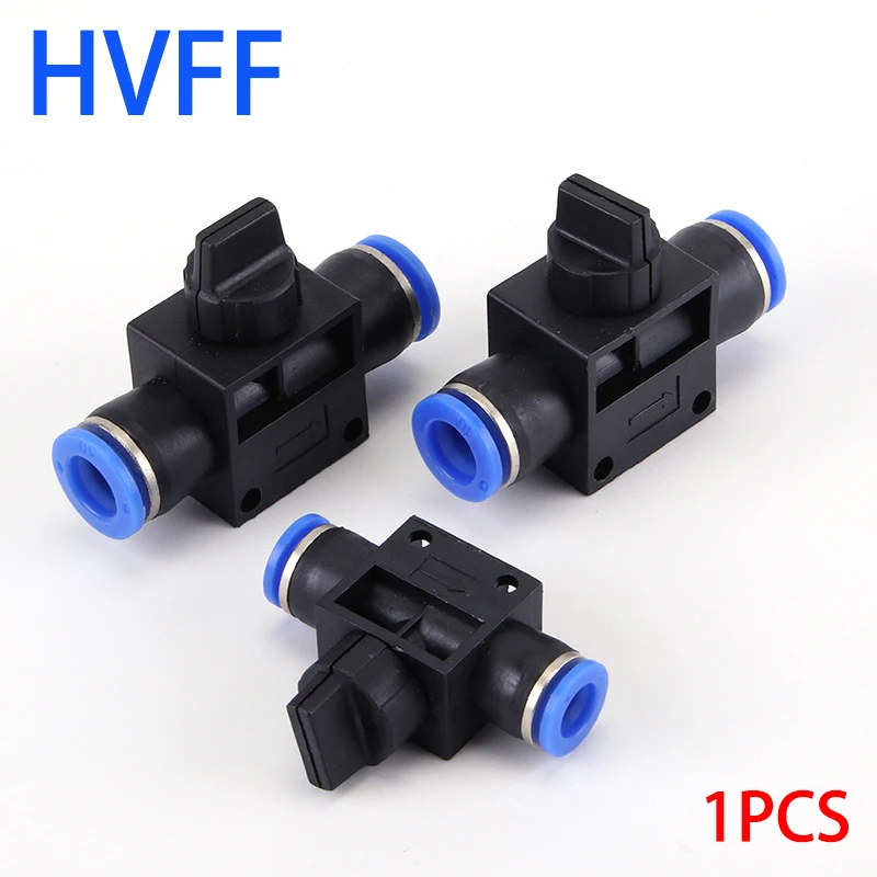 1 PCS Pneumatic Fitting Pipe Connector Tube Air Quick Fittings Water Push In Hose Couping 4mm 6mm 8mm 10mm 12mm HVFF