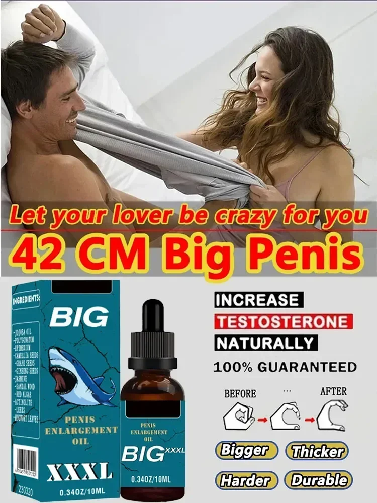 

Penis Erectile Enlargement Oil for Men Growth Thickening Cock Erection Enhance Products Accelerates Male Penile Bigger Dick Oil