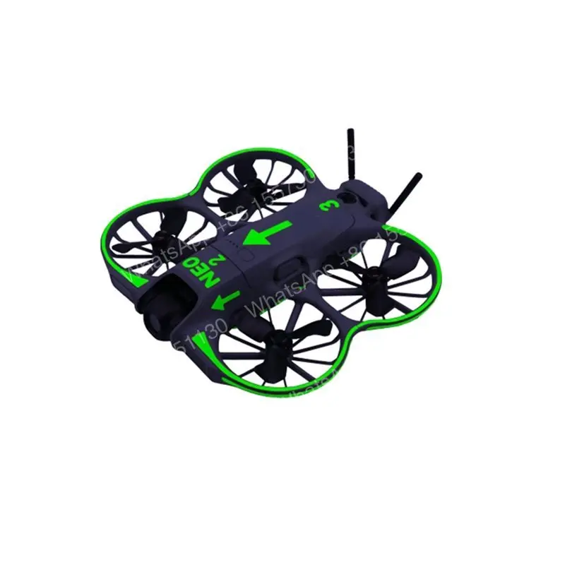 20-個-dji-用-neo2-互換スキンステッカーデカール、光る装飾ステッカーキット、neo2-ドローン用保護フィルムアクセサリー