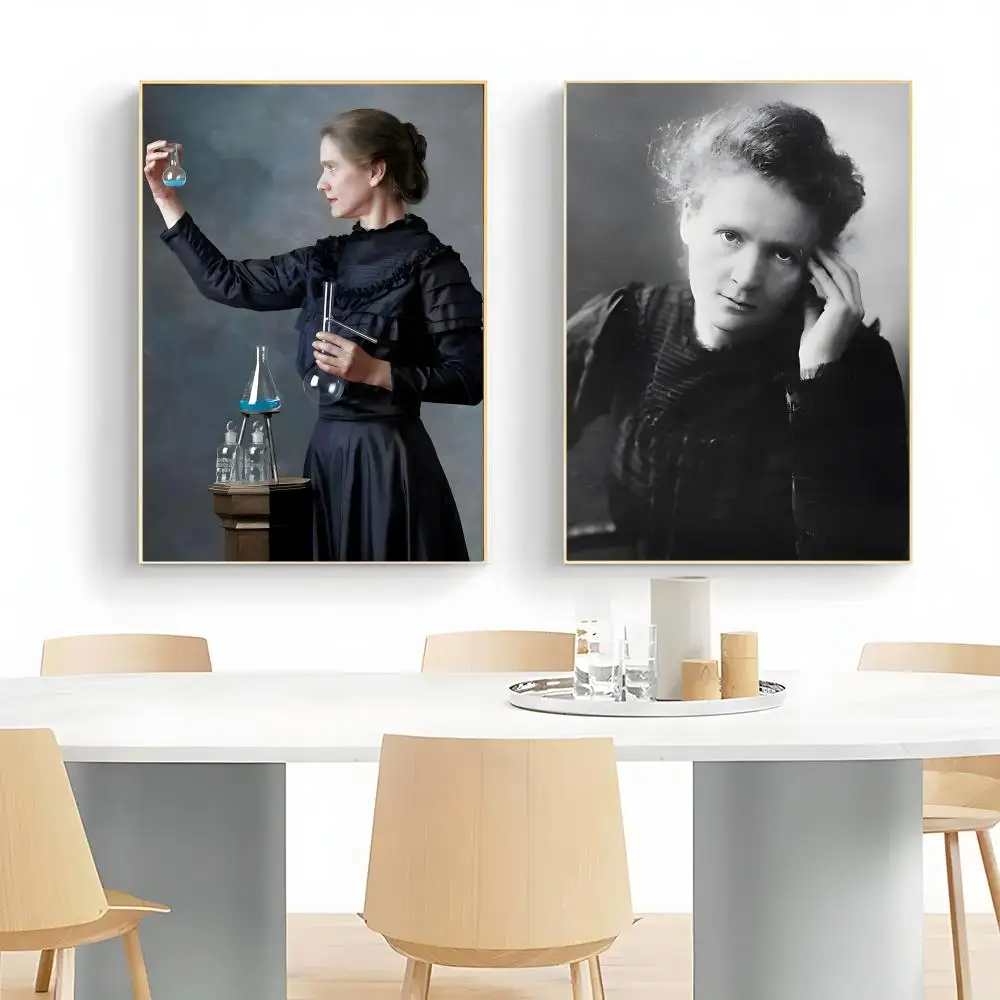 scientist pioneering M-Marie Curie Poster Wall Art Print Poster Decorative Mural Home Decor Gift Unframed