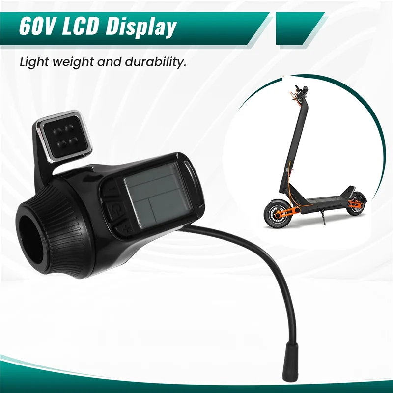 A51Q-LCD عرض ل INOKIM OX بطل/سوبر سكوتر كهربائي 60 فولت خنق لوحة القيادة مسرع إكسسوارات قطع غيار