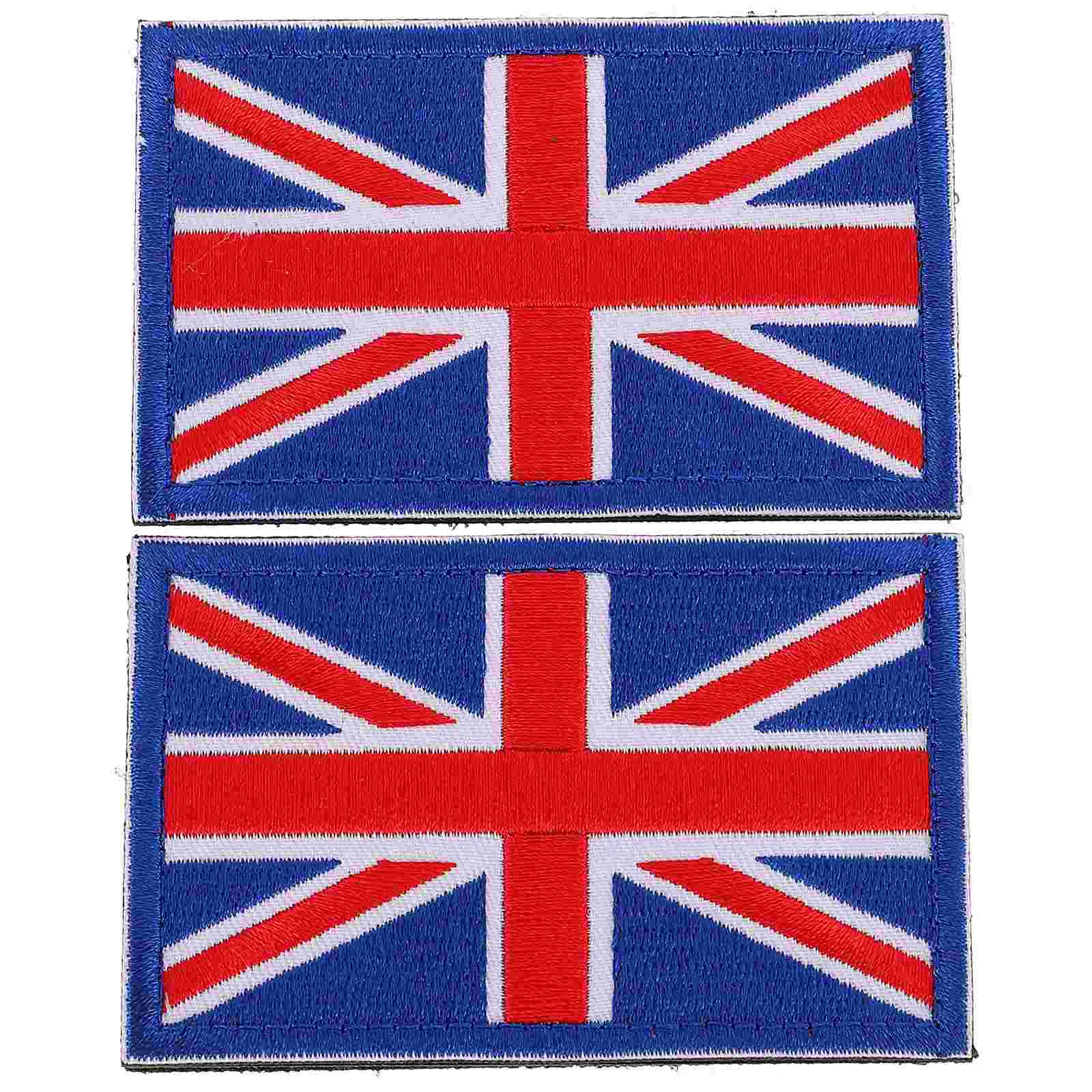 

Custom Flag National Stickers Flags Adhesive Patch Applique Embroidered Man Decoration