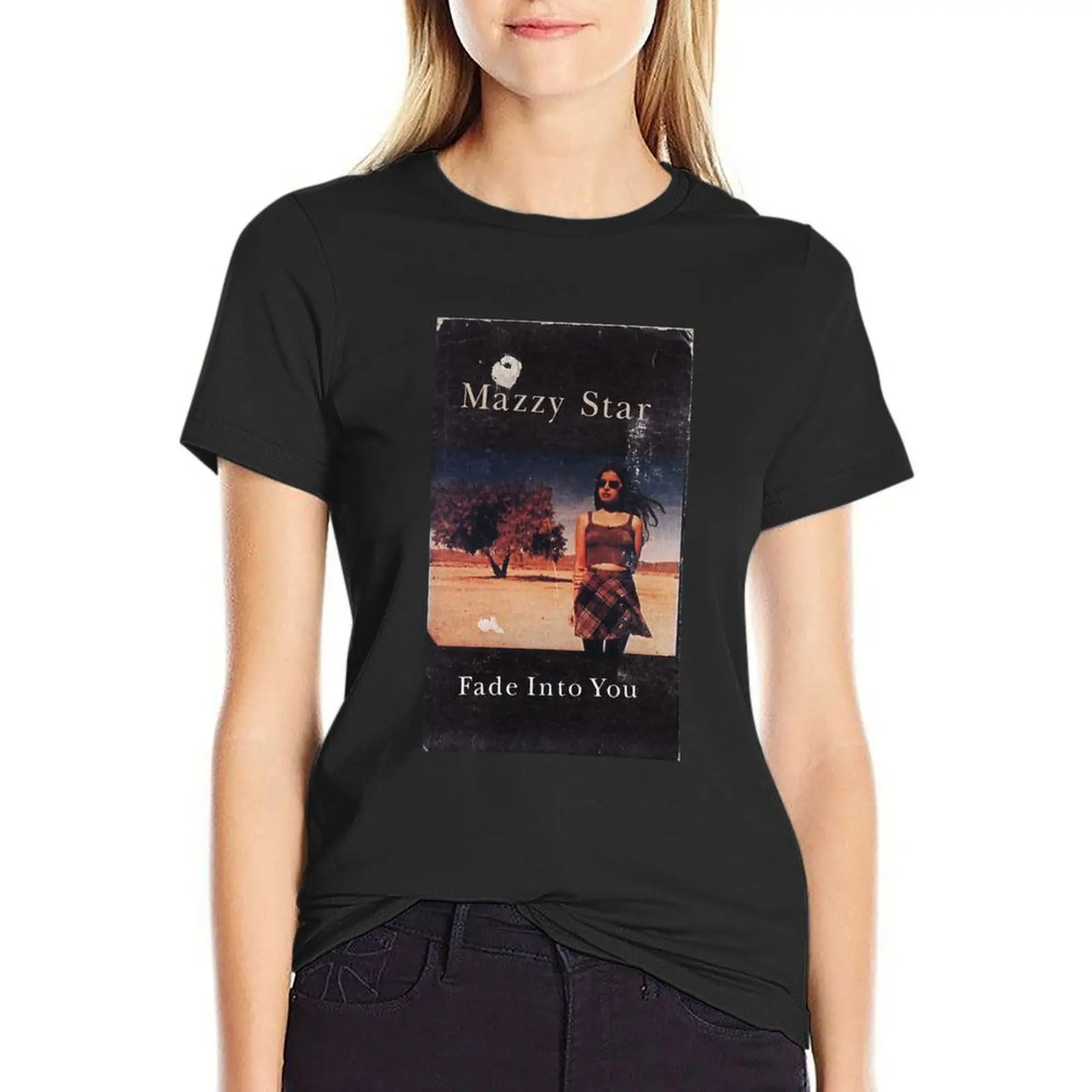 

Mazzy Star Fade Into You, альтернативный концертный плакат, наклейка, футболка, топы, быстросохнущие футболки для женщин, хлопок