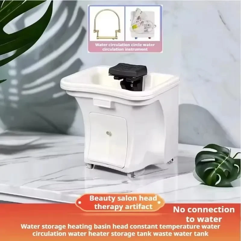 

Newest Mobile Minimalistic Shampoo Chais Hairdressing Water Circulation Shampoo Кресло Для Салона Salon Chair fotel fryzjerski