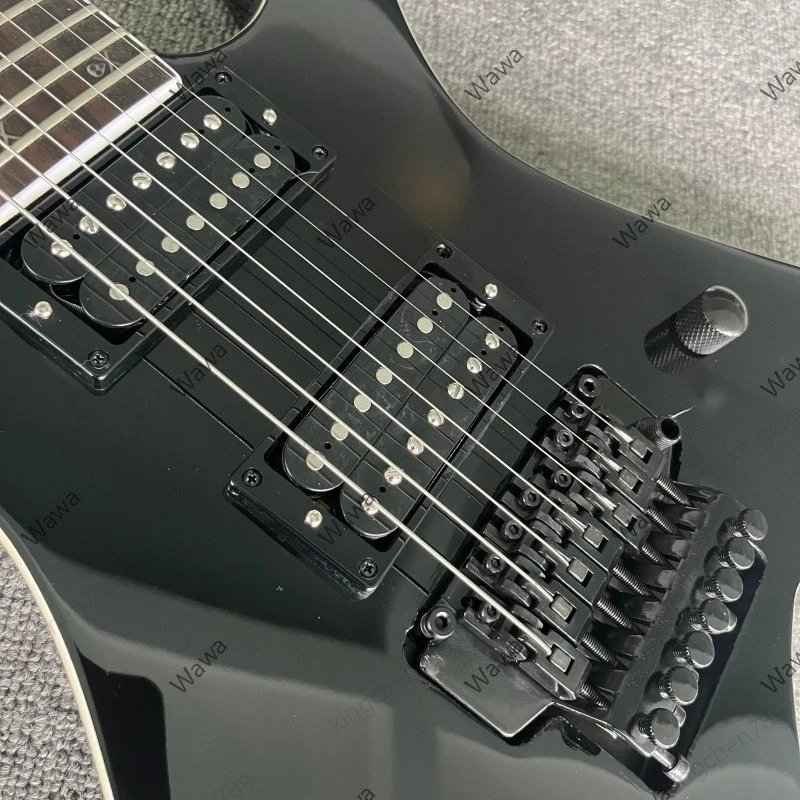 2026 7 String Solid Body Guitar Rounded fret Edge H H pickups Factory Outlet Guitar