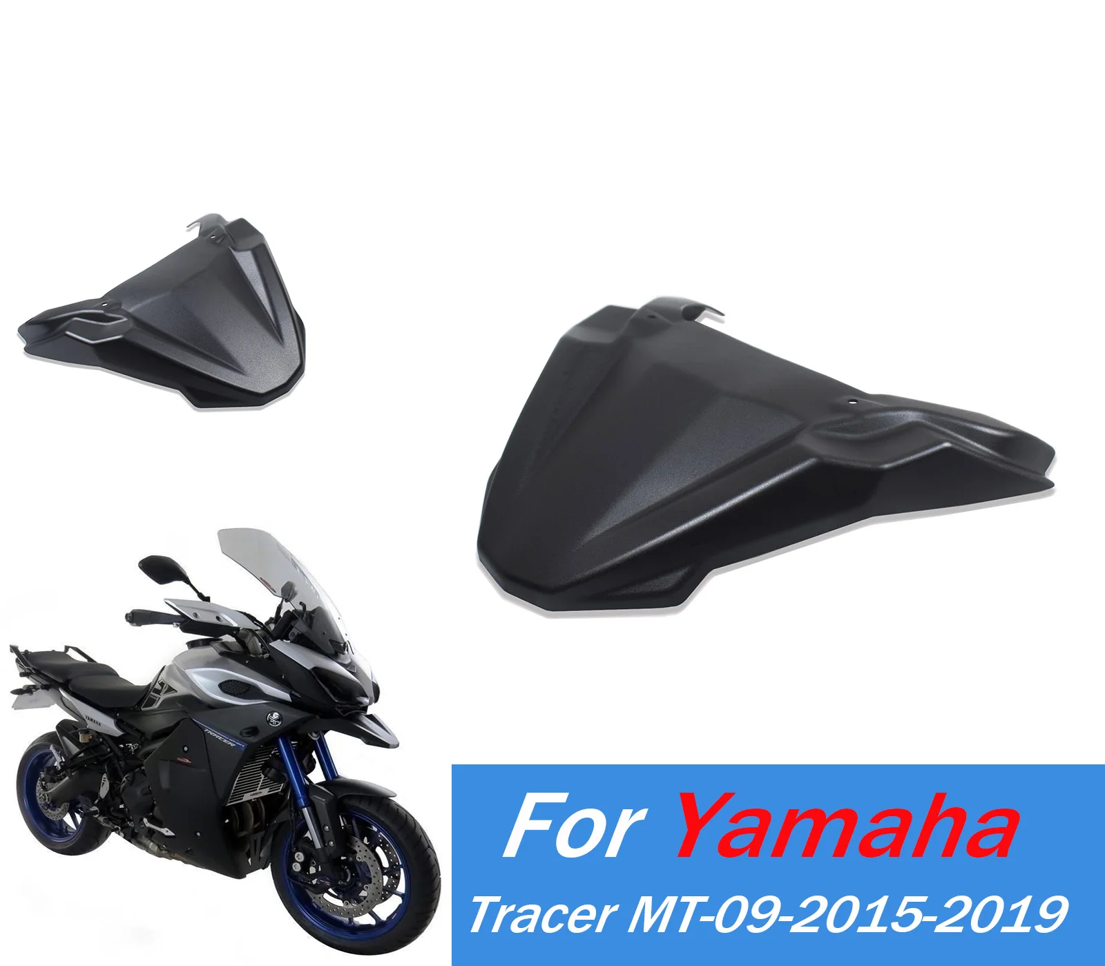 

Для Yamaha MT09 Tracer900GT удлинитель крыла переднего колеса для MT09 Tracer 2015-2019 аксессуары для переднего брызговика мотоцикла