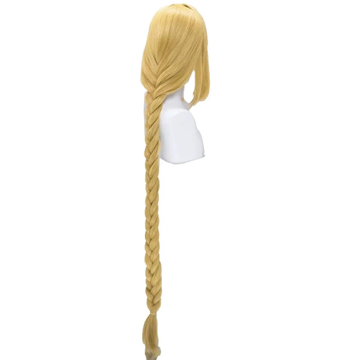 Women Game Marika Cosplay 100m Long Blonde Braid Heat Resistant Synthetic Hair Wig