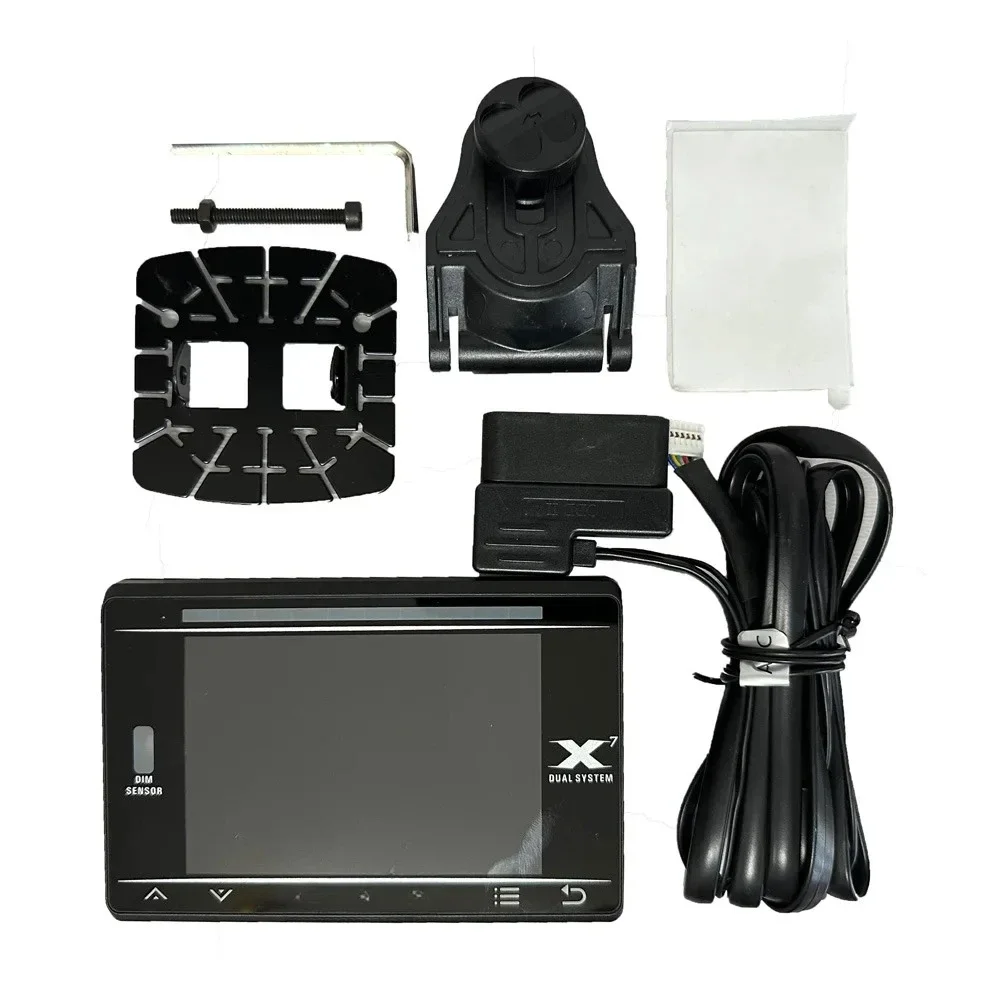 Fourth Generation X7 Car Modification Multi-functional OBD Meter Turbine Pressure Oil Temperature Exhaust Temperature Air-f